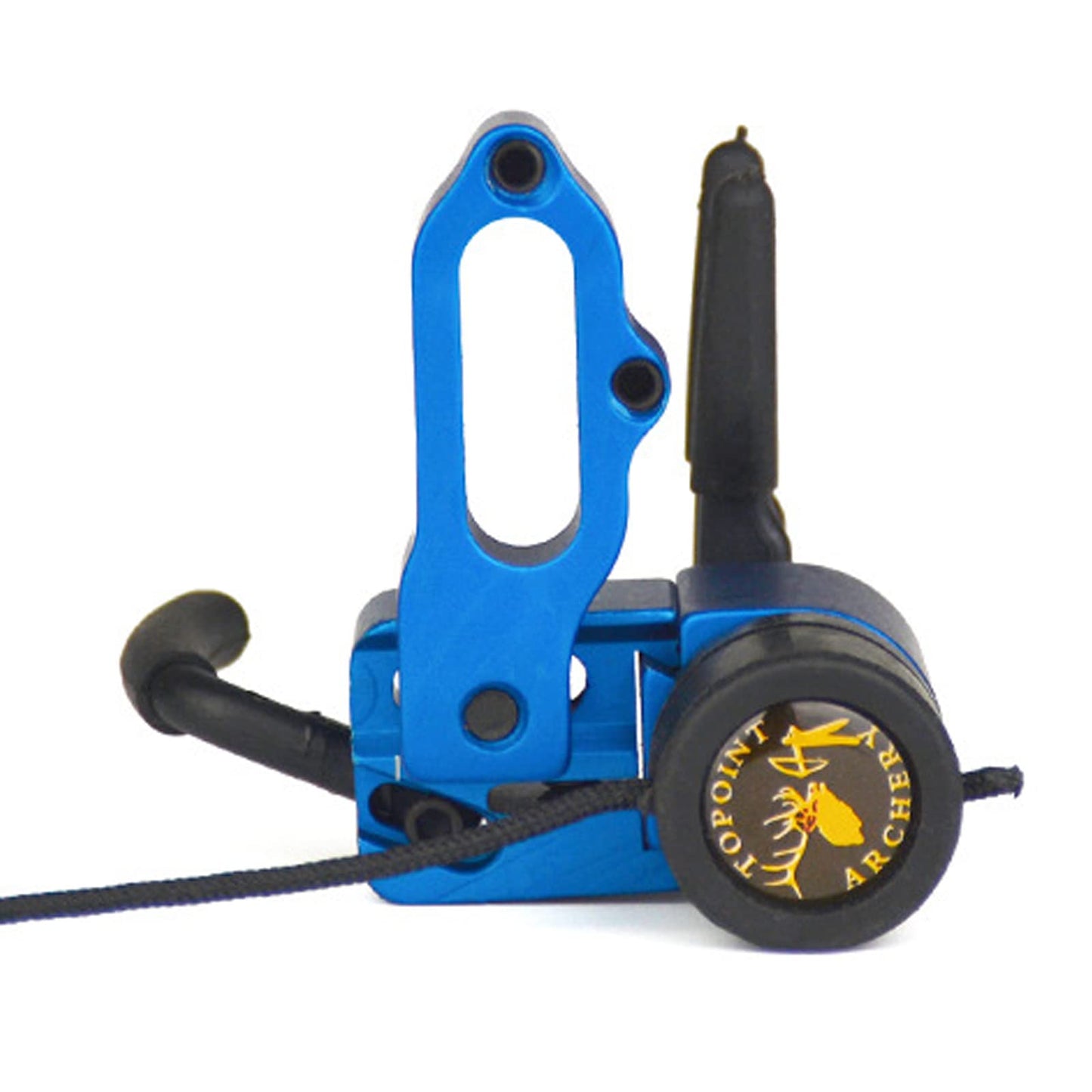 Lamehfyo Archery Arrow Rest for Compound Bow Drop Away Arrow Rest Aluminum Alloy Compound Bow Arrow Rest Right Hand (Blue)