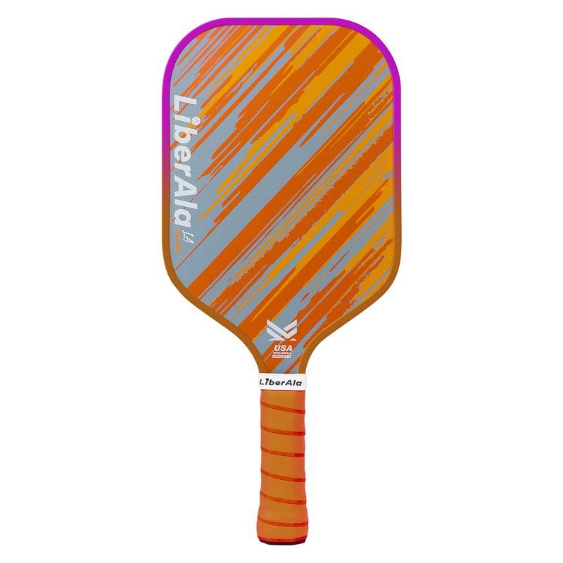 LiberAla Pickleball Paddles, USAPA Approved Carbon Fiber Pickle Ball Paddle, PP Honeycomb Core, Lightweight & Comfort Grip for Beginners, Pros, Men, Women, Adults, Kids