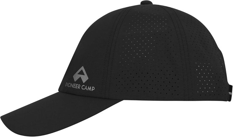 Performance Running Cap - Lightweight 100% Nylon Sport Hat with Laser-Cut Vents | Reflective Hiking Cap for Men & Women