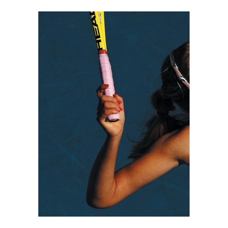 Tourna Tac 10 Pack Tacky Feel Tennis Grip, Pink , X-Large