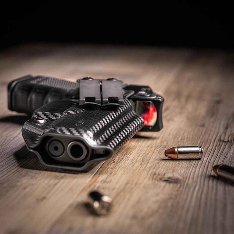 Tulster IWB Profile+ Kydex Holster in Right Hand fits: FN Reflex | Optic Compatible Inside The Waistband Appendix Concealed Carry