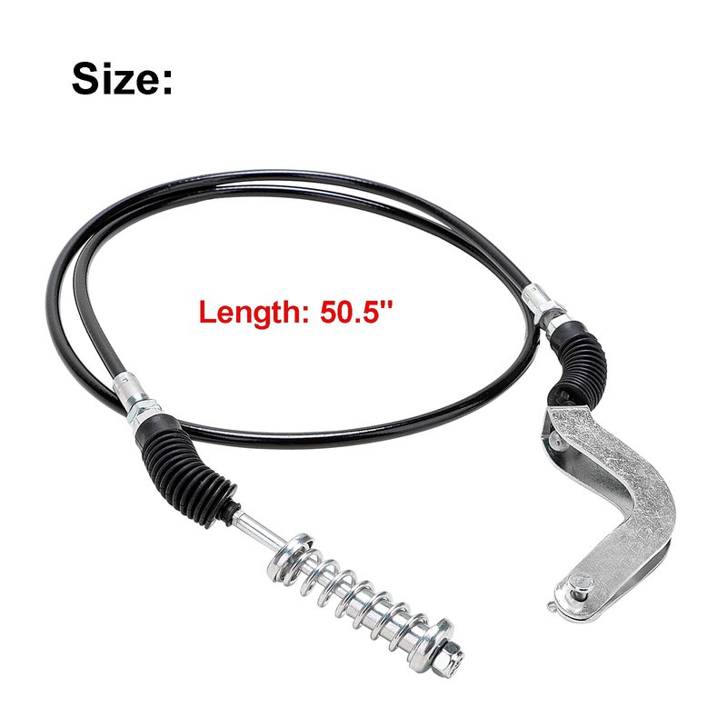Roykaw Golf Cart Forward and Reverse Transmission Shift Cable for 1996-2001 EZGO TXT ST350/ST480 Workhorse Gas Models, Replaces OEM # 72341-G01,50.5" Long