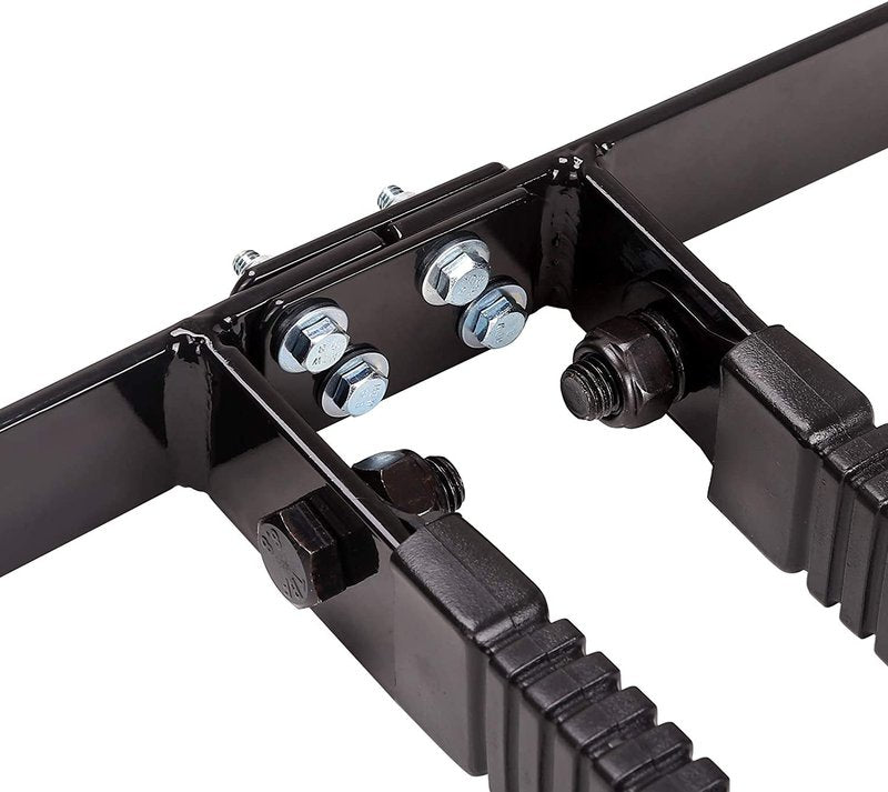 10L0L Universal Golf Cart Seat Belt Bracket Kit for 2 Passengers, Front Seat Retractable Seat Belts with Adjustable Mounting Bar, Fits EZGO TXT/RXV, Club Car DS, Yamaha Carts, Hardware Included