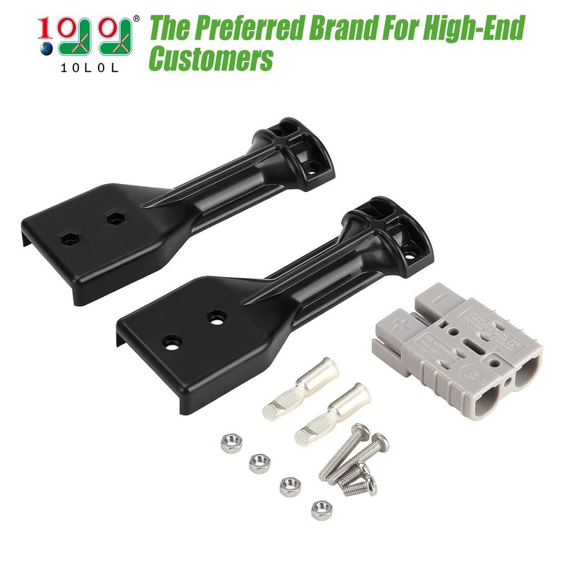 10L0L Golf Cart Charger Plug SB50 Connector Kit for EZGO Marathon, Medalist, XI-Series 36V Models, OEM 18972-G1 18972G1 Total Charger Handle with Contact Pins