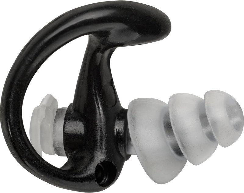 SureFire EP4 Sonic Defenders Plus Earplugs - Reusable Triple Flanged Design | Medium Black