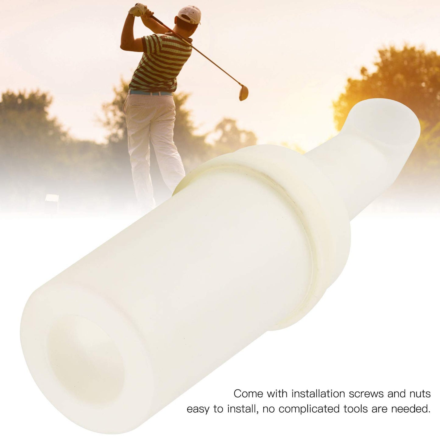Golf Sand Bottle, Portable Universal Golf Sand Divot Filler Bottle, Golf Cart Sand Bottle, Matte Filler Golfing Carts Accessory, No Drilling Club Car Divot Kit for Golf Carts Accessory