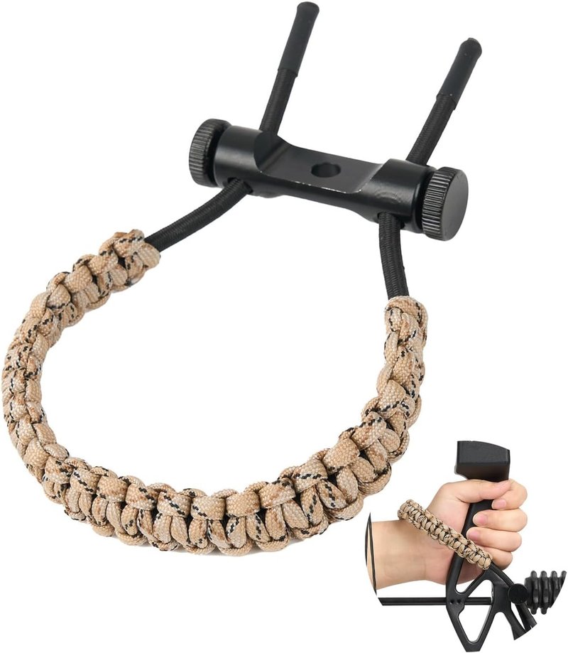 Compound Bow Wrist Sling - Adjustable Archery Strap for Hunting & Target Shooting | Durable & Comfortable