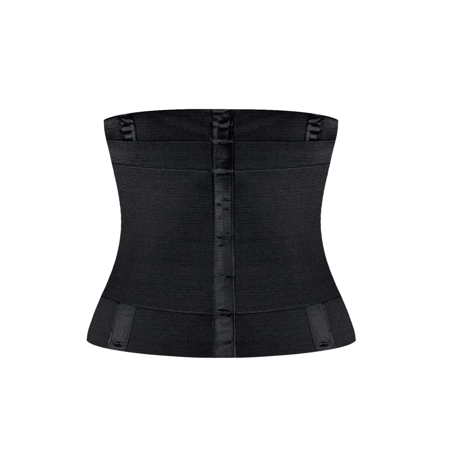 Sculpt Snatch Hourglass Waist Trainer for Women–Adjustable Sweat Band for Stomach, Tummy Control&Workout Waist Trimmer(BLACK,X-Small)