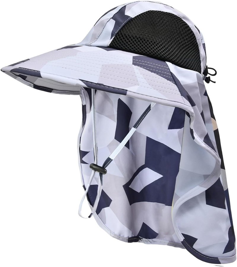UPF 50+ Sun Hat for Men & Women - Wide Brim UV Protection for Hiking & Fishing