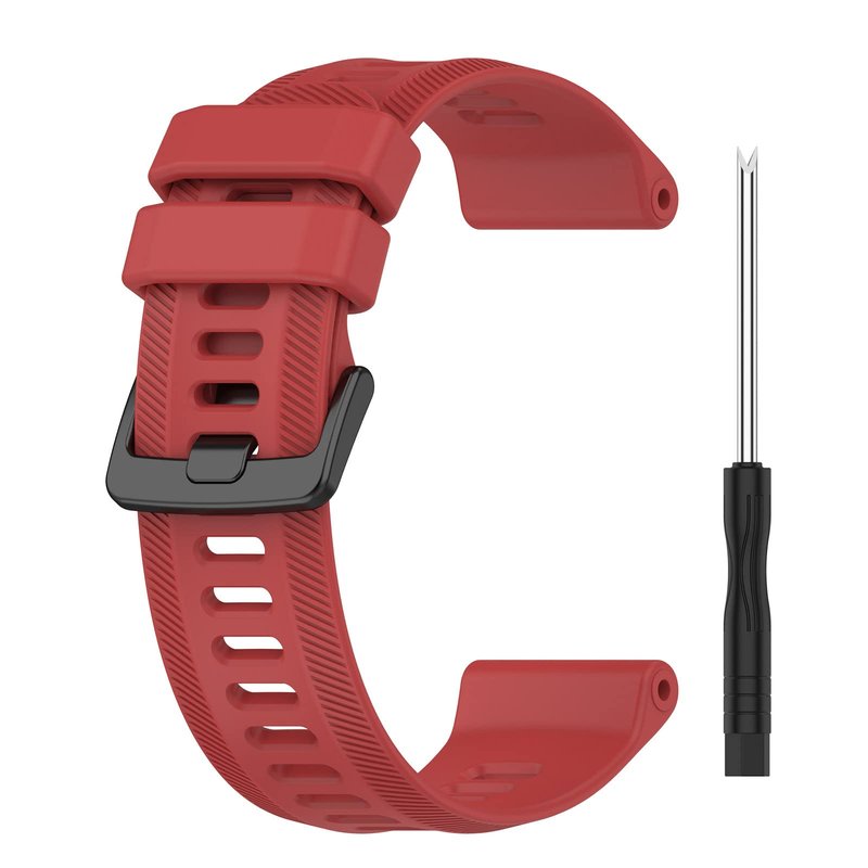 Band for Garmin Forerunner 955, Soft Silicone Replacement Band for Garmin Forerunner 955 Solar (No Tracker, Replacement Bands Only)
