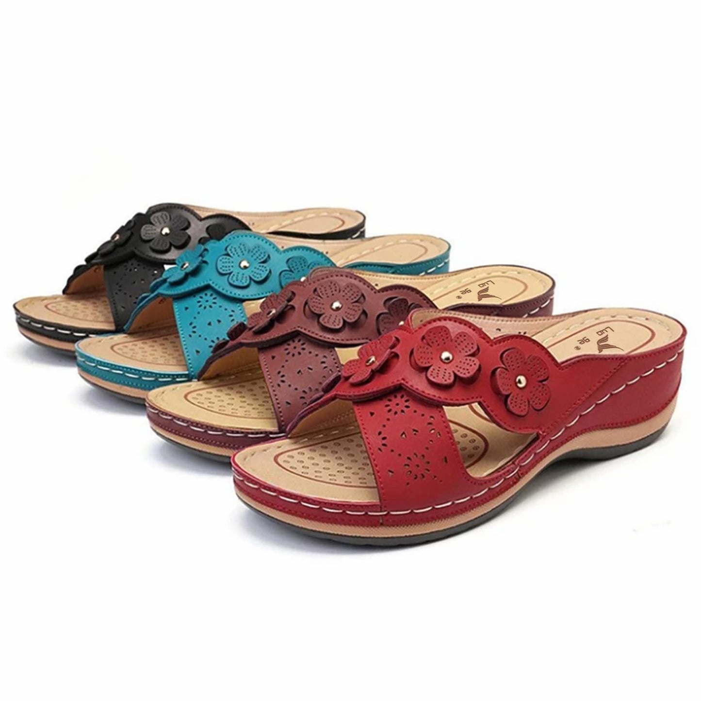 Cathalem deals of the day lightning deals womens sandals dressy Sandals Women Comfortable Orthopedic Sandals with Arch Support Wedge Sandals Comfortable Walking Sandals