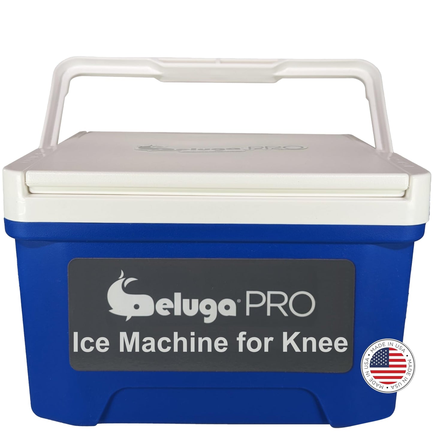 BelugaPRO Ice Machine for Knee After Surgery, Cold Therapy Knee Ice Machine with Programmable Timer, Joint Wrap, Lightweight 9 Quart Cooler, Quiet Pump, 3.0