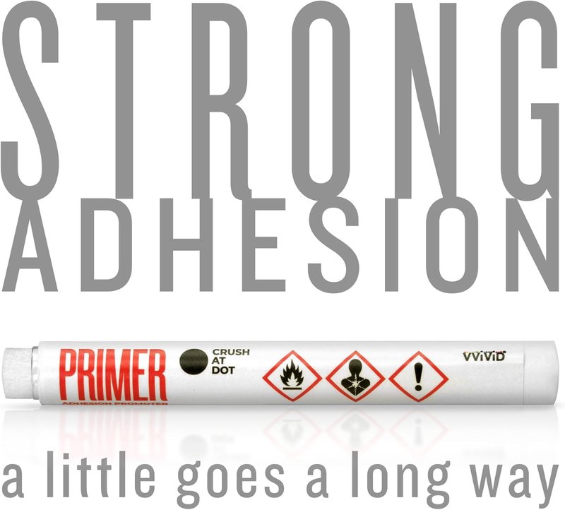 VViViD Primer Pen Adhesive Promoter - 5 Pack (0.66mL) for Vinyl Wrapping, Painting & More