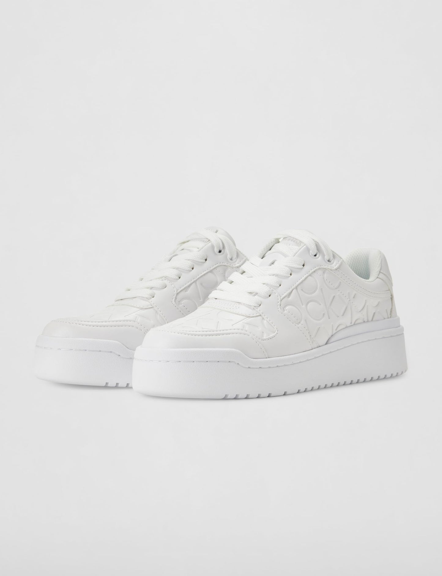 Calvin Klein Women's Aelora Sneaker, White 141, 7