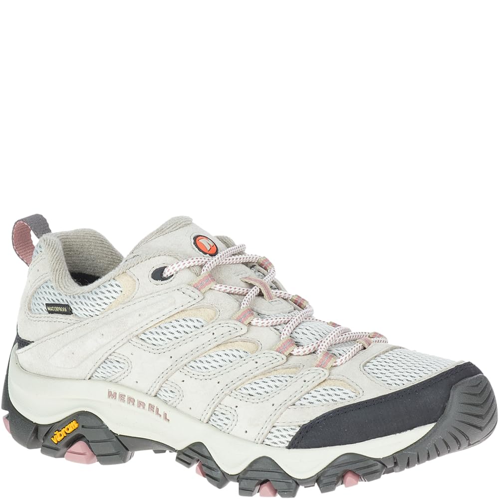 Merrell Women's Moab 3 Waterproof Hiking Shoe, Aluminum, 9