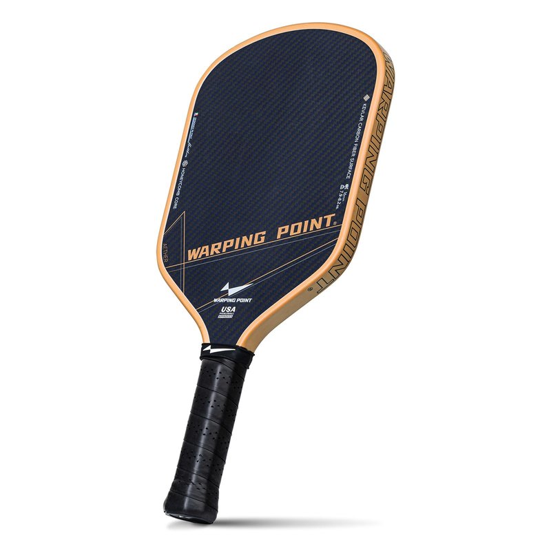Warping Point Aether 16MM Pickleball Paddle, USAPA Approved, Kevlar Lightweight Face, MaxCell Wide-Cell for Precise Control & Spin, Arm-Friendly Paddle for Beginners & Intermediates