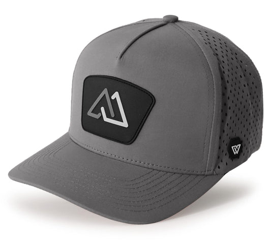 The Mountains Performance Hat- Unisex Baseball Cap - Outdoor Hats (Grey)