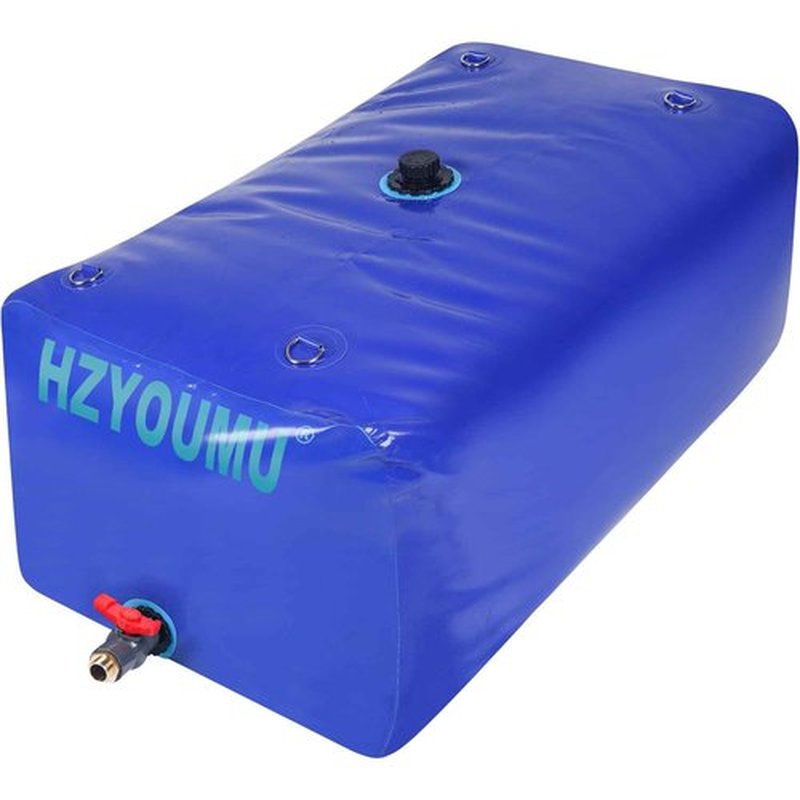 HZYOUMU Water Tank 1000L/260G Water Bladder Storage Container Foldable Portable Large Capacity Soft Bag Suitable for Outdoor Easy to Carry Out (260Gal)