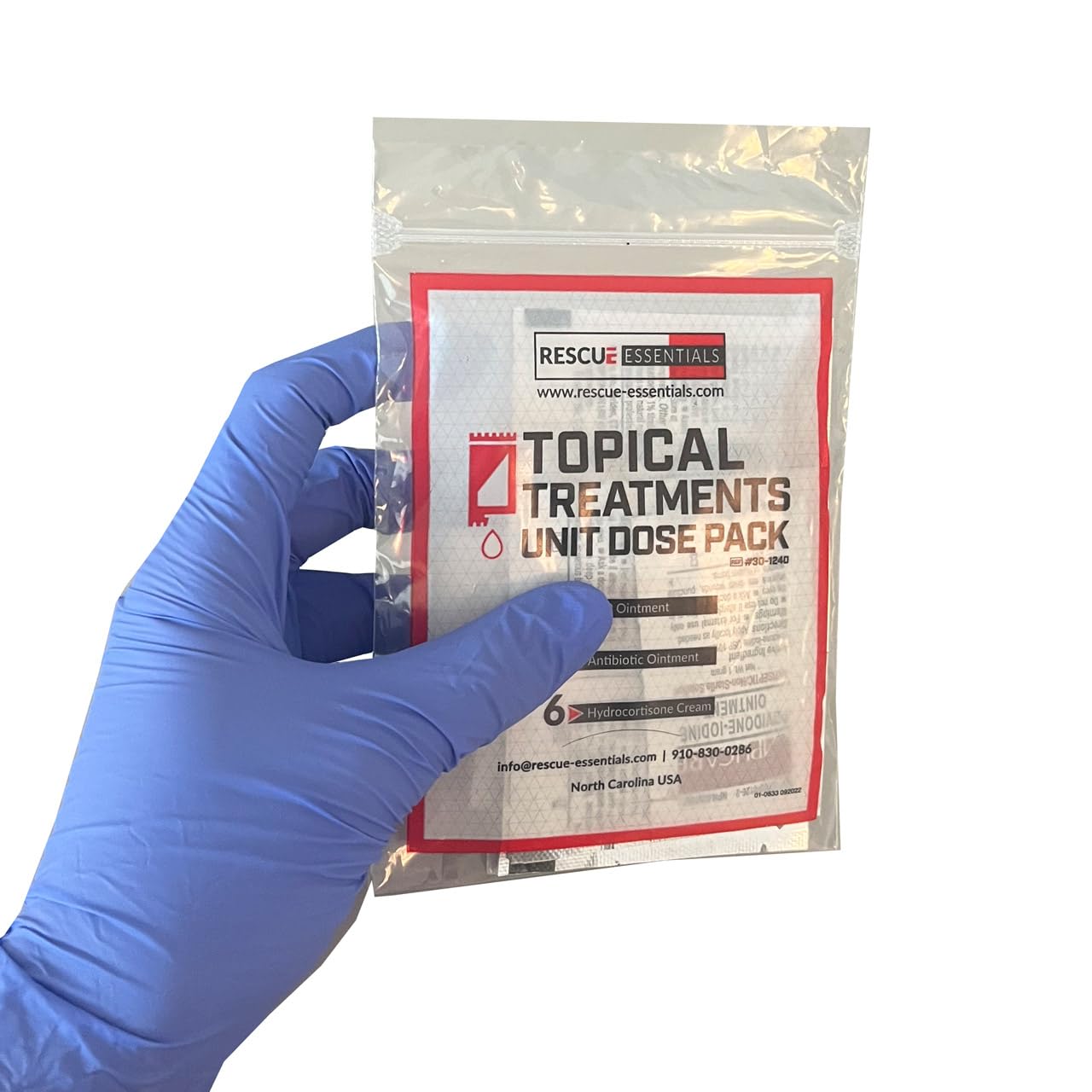 Rescue Essentials Topical Treatments Unit DOSE Pack