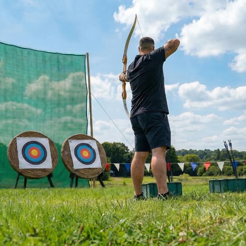 Archery Backstop Netting - Heavy Duty Reinforced Nets for Ultimate Protection | 5 Sizes Available in Green & White