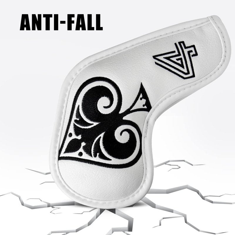 Golf Iron Cover Golf Club, Iron Club Head Covers Headcovers fits for Ping, Taylormade Mizuno, Golf Iron Accessories for Men/Women