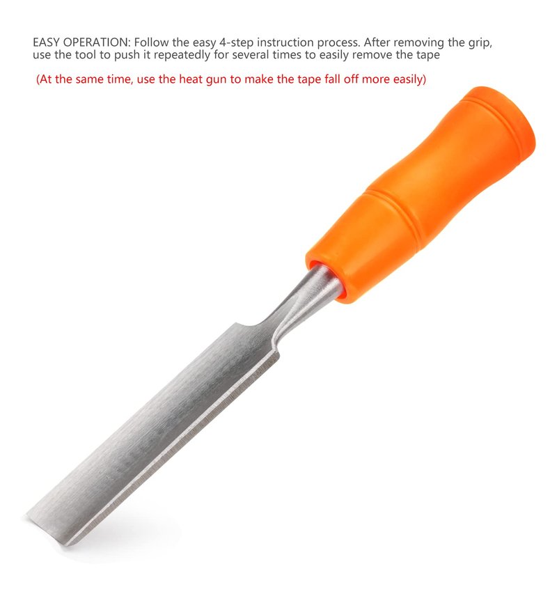 LUAATT Golf Grip Tape Remover Tool,Graphite/Steel Shaft Tape Stripper Remover,Golf Tape Removal Kit