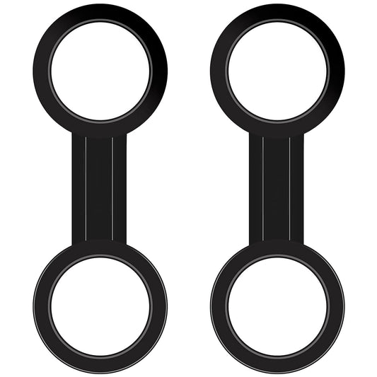 SIXQJZML 2 Pieces Scuba Diving Dive Snorkeling Silicone Snorkel Mask Strap Keeper Holder Clip Retainer Attachment Gear Spare Part Accessories