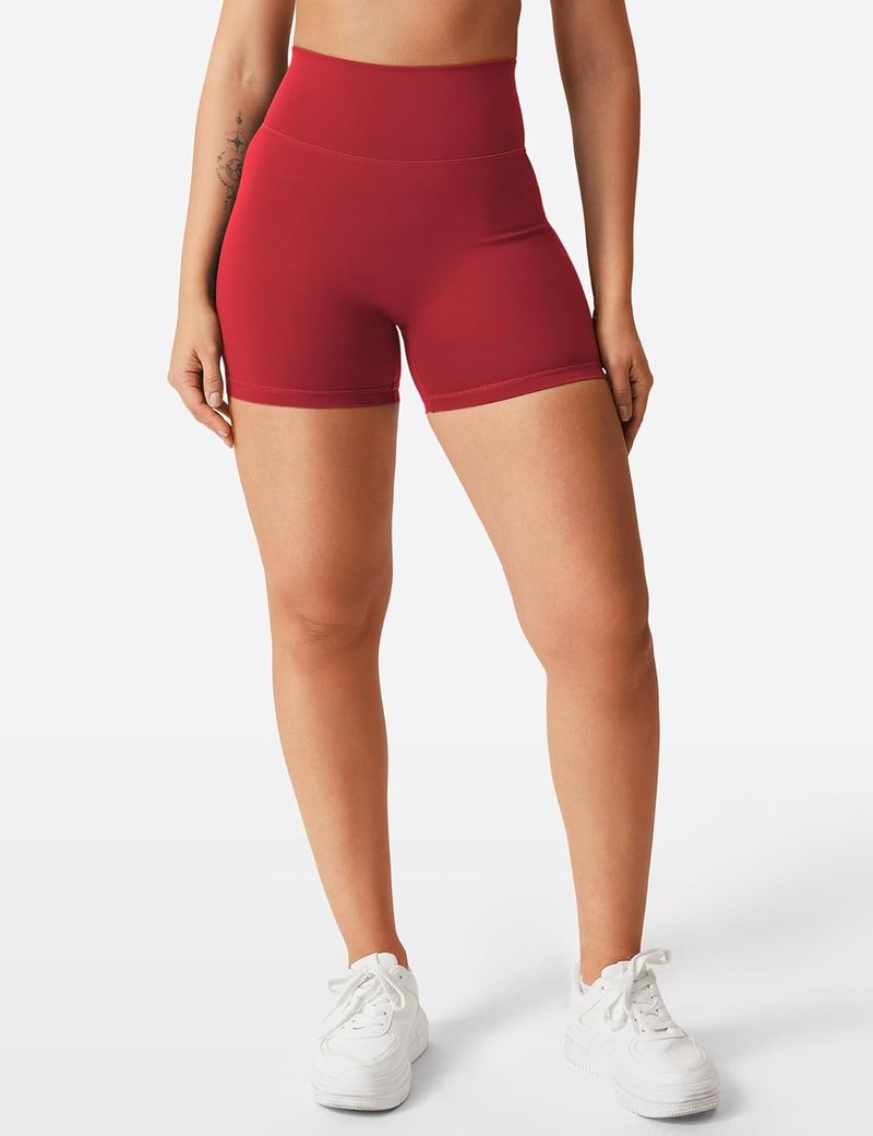 YEOREO Women's High Waist Biker Shorts - SoftHue Tummy Control Yoga & Workout Shorts | 3.6"/4.5"/6" Sizes