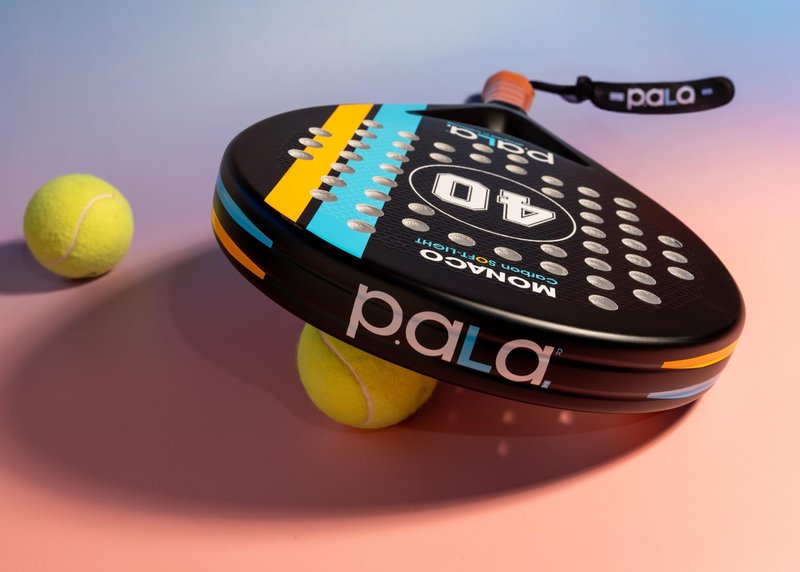 P.ala Padel Duo Set – Monaco Control Racket + Montecarlo Power Racket, 100% Carbon Fiber Pair, EVA Memory Core, 3D Texture, Designed in California