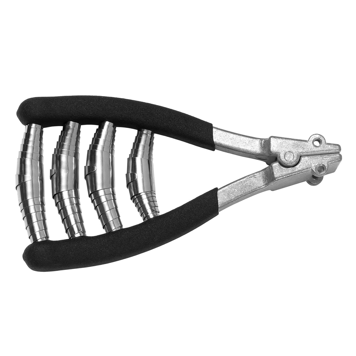 FTGear Stringing Starting Clamp 4-Spring for Tennis & Badminton Racket - Zinc Alloy with Thread Protection