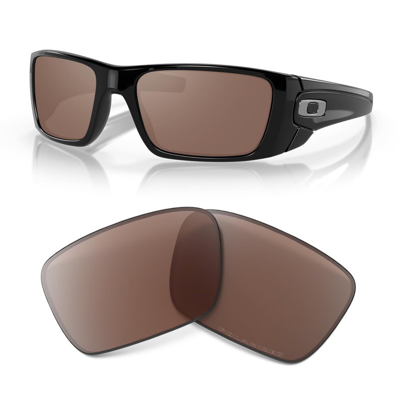 Oakley Original Fuel Cell OO9096 00001960 Warm Grey Replacement Lenses for Men for Women + Bundle Microfiber Pouch-Frames Not Included