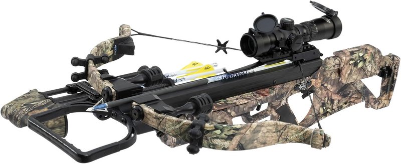 Excalibur Suppressor Extreme Micro Series Crossbow - Lightweight & Accurate | Includes Scope, 4 Arrows & Quiver