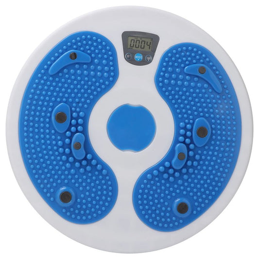 Twisting Waist Disc Fitness Equipment with Rotating Massage Plate - Aerobic Exercise Board for Core Training & Foot Massage