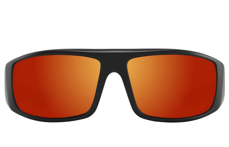 Spy Optic Logan Ansi Rx Matte Black/Happy Boost Polar Orange Mirror One Size
