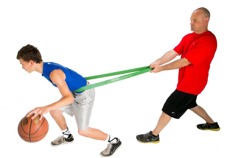 HoopsKing P.R.O. Bands for Basketball Resistance Bands Training (Single Band - 4 Levels to Choose from | Mix & Match as Needed) 41" Loop|(Small)