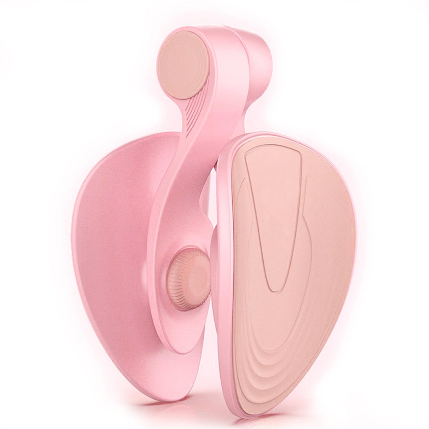 QTFYQD Thigh Master for Women - 26 Pounds Pelvic Floor Muscle Trainer、Thigh Exerciser and Kegel Exercise、Thigh Master Deluxe Exerciser、Working Out While Working. (Pink)