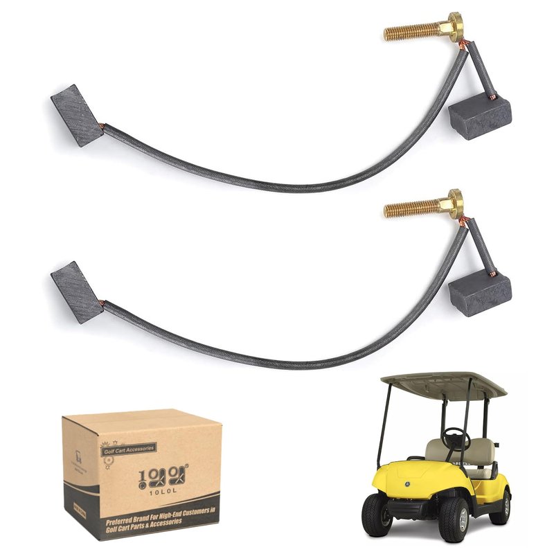 10L0L Golf Cart Motor Brush Kit for Yamaha DM430-06 Hitachi 2.6KW Motor Model OEM # JU2-H1801-20-00