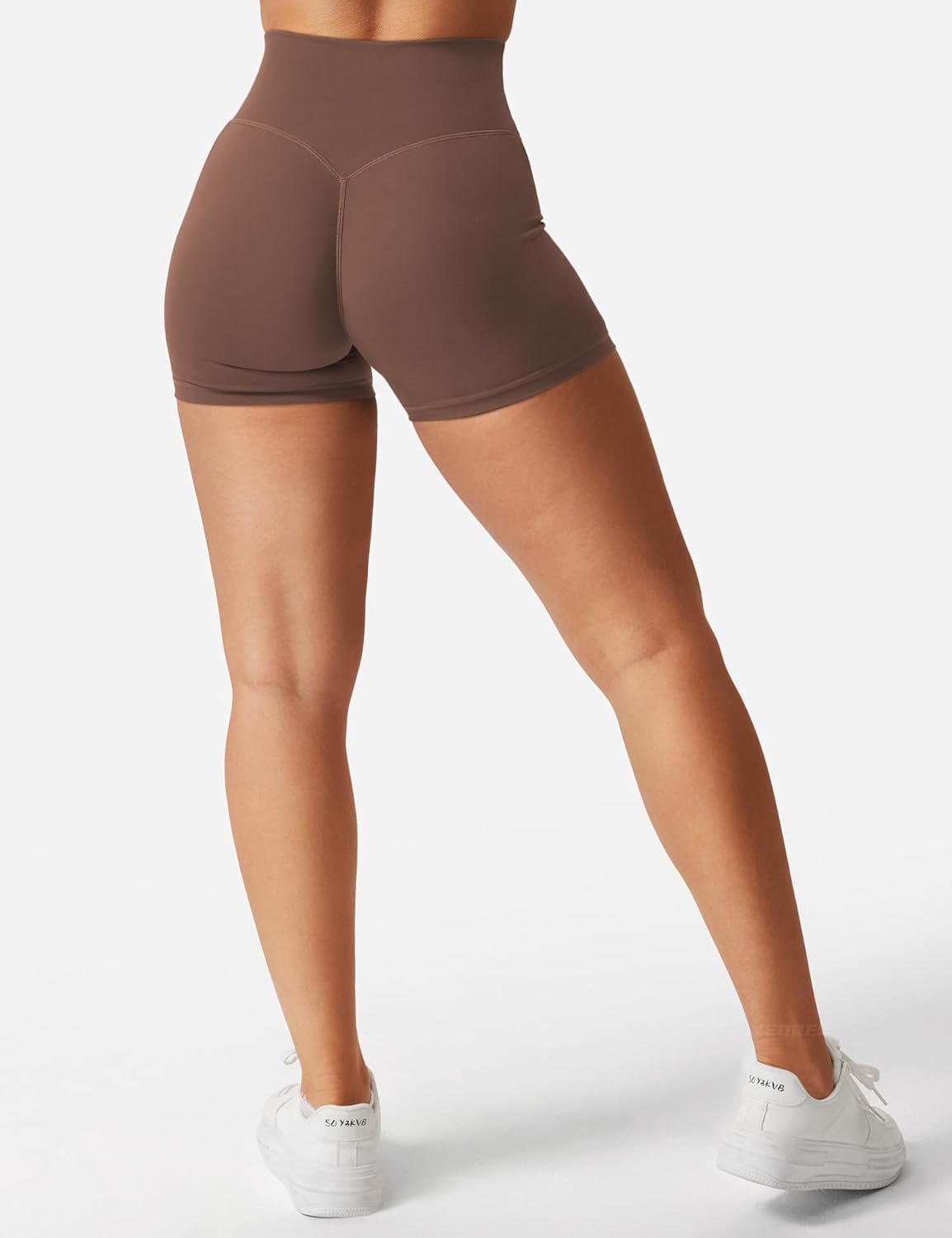 YEOREO Women's High Waist Biker Shorts - SoftHue Tummy Control Yoga & Gym Shorts | 3.6"/4.5"/6" Options