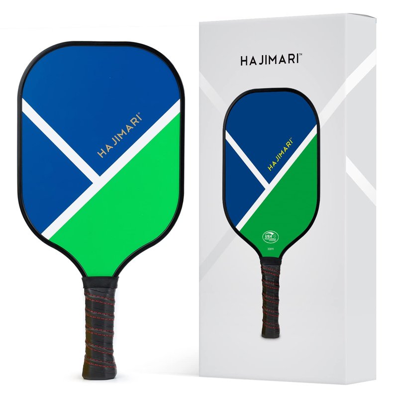 Hajimari Pickleball Paddle x1 - USAPA Approved, Carbon Fiber Craftsmanship | Lightweight Design with Polypropylene Core | Comfort Grip for Enhanced Play