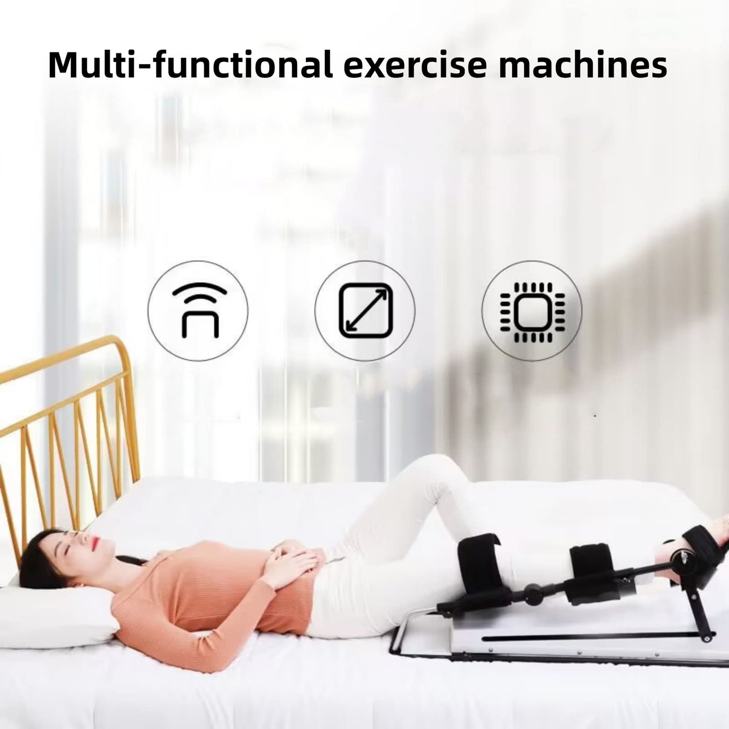 CPM Machine- Continuous Passive Motion Machine Knee Rehabilitation Equipment Exercise Physiotherapy -Lower Limb Traction Machine Leg Rehabilitation Equipment (Enhanced Type(Left Hand Training))