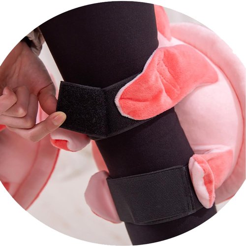 BeanPlush 3pcs Turtle Ski Protective Gear Oversize Hip Protectors for Skating Tortoise Cushion Padded Knee Pad