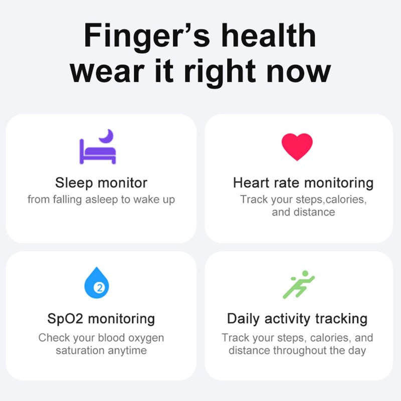ASHATA Smart Ring Fitness, IP68 Waterproof Wearable NFC Smart Ring Sleep Tracking Body Temperature Monitor Pedometer Tracking Ring Ebook Page Turning Music Control (8), Rose Gold, ASHATAyn5qc03osi-15