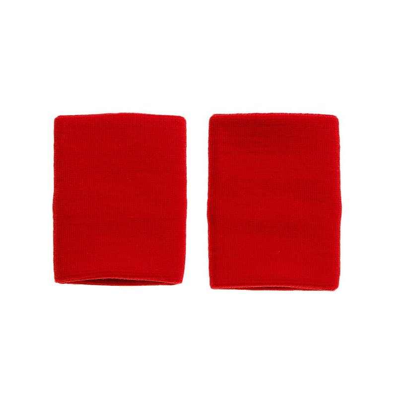 AIR JORDAN Basketball Gym Red/Black Wristbands, Dri-FIT Technology, One Size