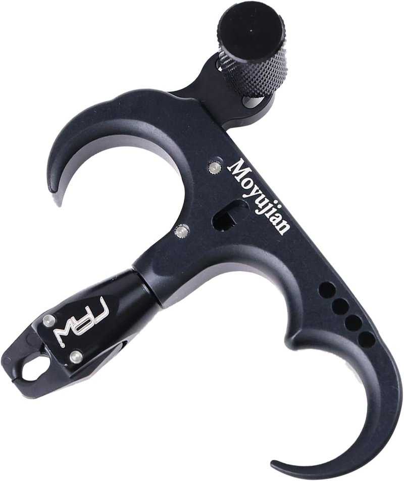 Compound Bow Thumb Release - 360-Degree Rotational Automatic Closure | Adjustable for Adults & Youth Archery