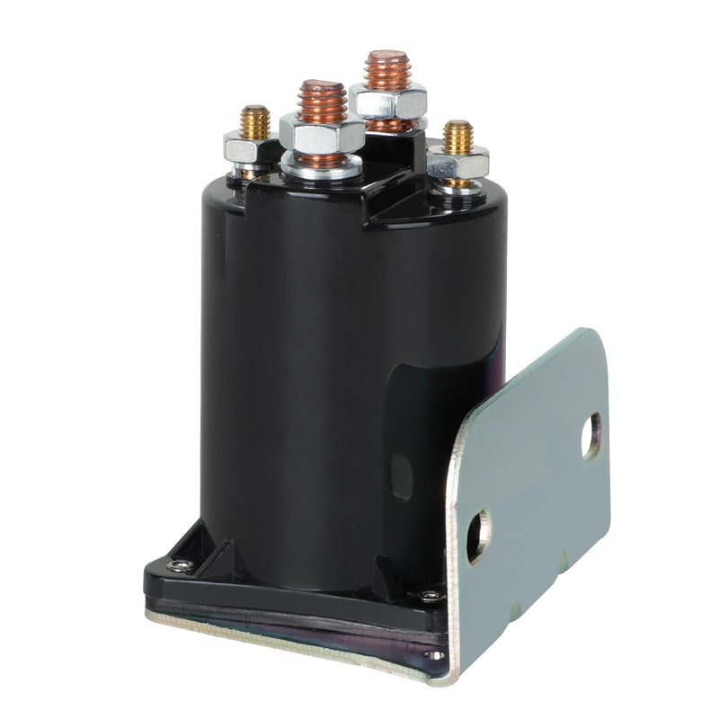 Roykaw Golf Cart Solenoid Replacement Compatible with Yamaha G2/G8/G9/G11/G14/G16/G20 4 Cycle 1985 -up Gas Models, 12 Volt/200 AMP Starter Solenoids, OEM# JF2-H1950-00-00, JR3-H1950-00, J38-81950-01