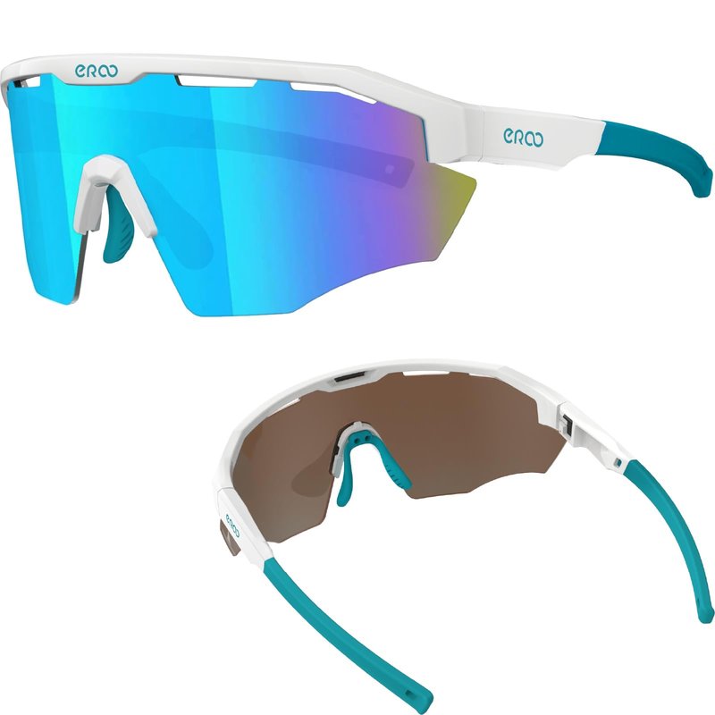 ER00 Baseball Sunglasses for Small Head Women Men Youth, Pickleball Running Softball MTB Cycling Ski Padel tennis outdoor Sports Shade UV400 F25V
