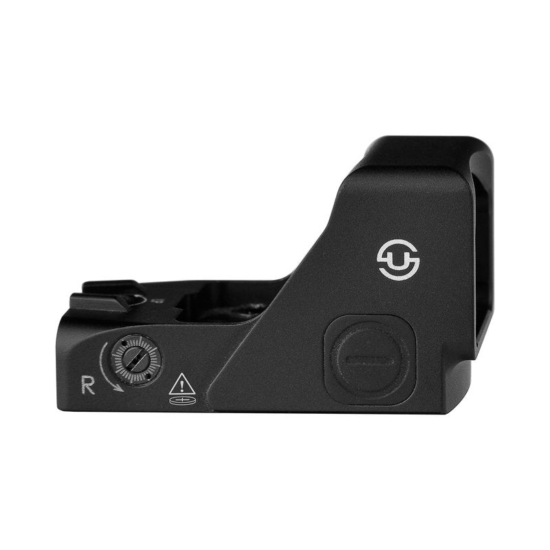 ZULISY Oak 3 MOA Green Dot Sight – for RMR/407C Footprint EDC Pistol, 1x24mm Full Size Open Reflex Optic, Shake to Awake, Waterproof & Shockproof, with Low Picatinny Tactical Hunting Mount