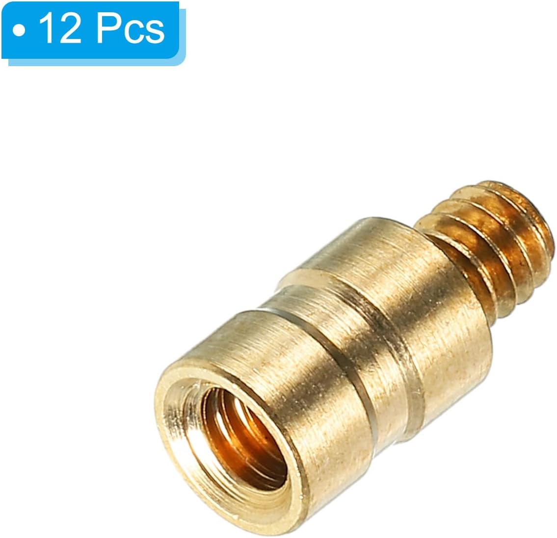 Archery Arrow Insert - Brass Weight Bolt for Field Points | Durable and Precision-Fit