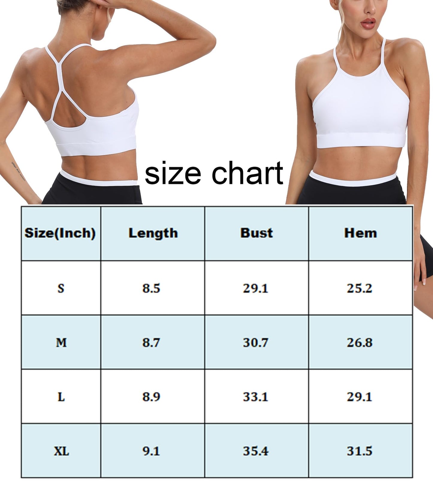 Mustcan Women's High Neck Spaghetti Strap Halter Sports Bra Racerback Y Back Yoga Bra Fitness Workout Crop Tank Bra-Brown Leopard