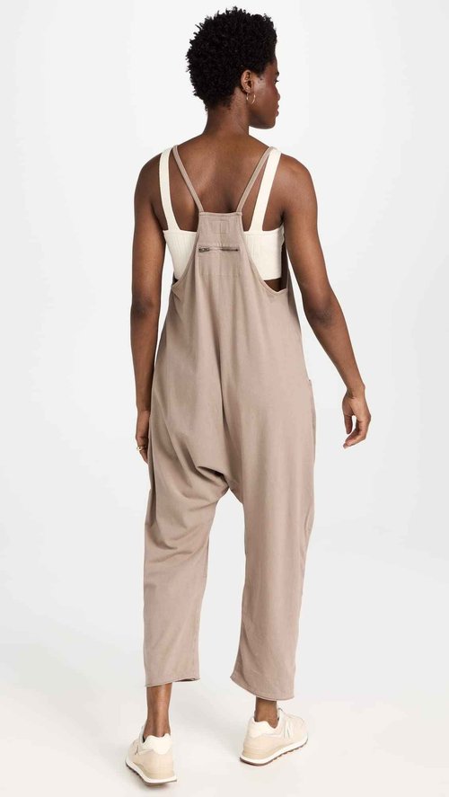 Free People Women's Hot Shot One-Piece, Mocha Latte